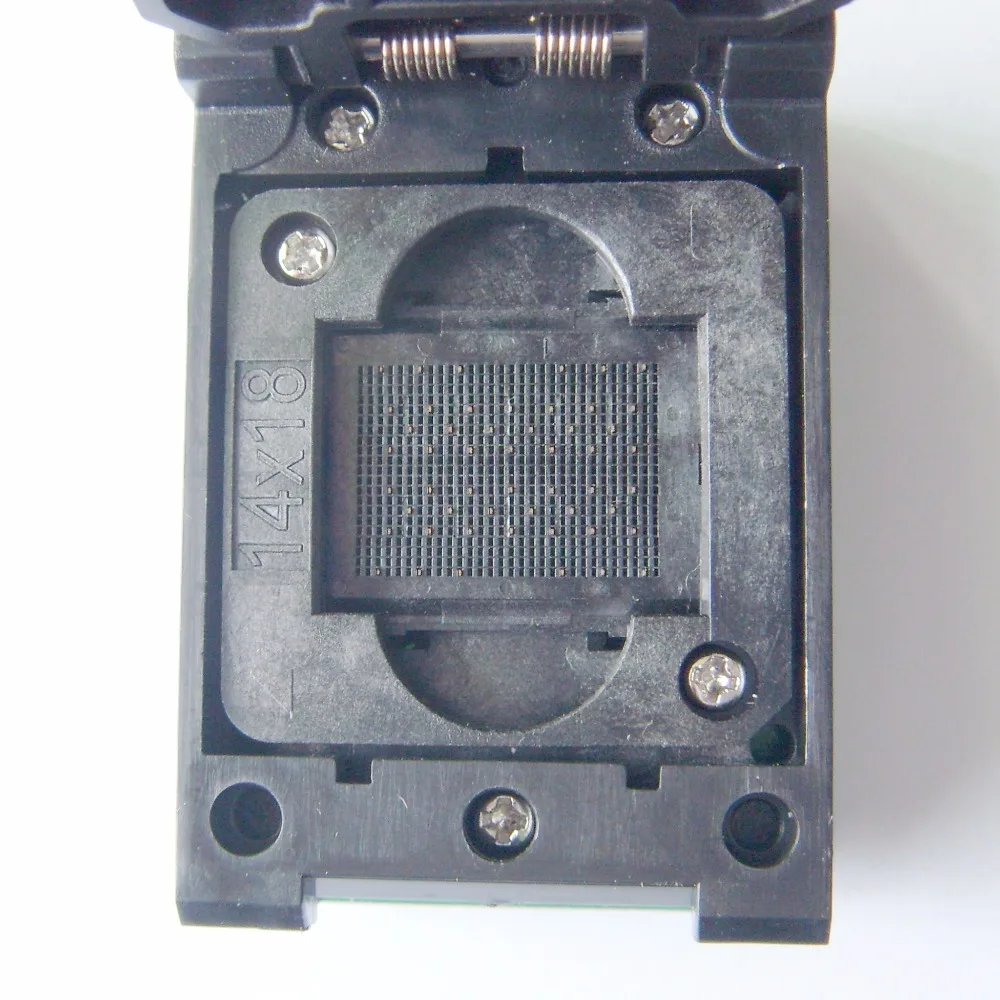 LGA52 DIP48 Pogo pin IC тестовая розетка с платой Flash программатор адаптер запись в гнездо