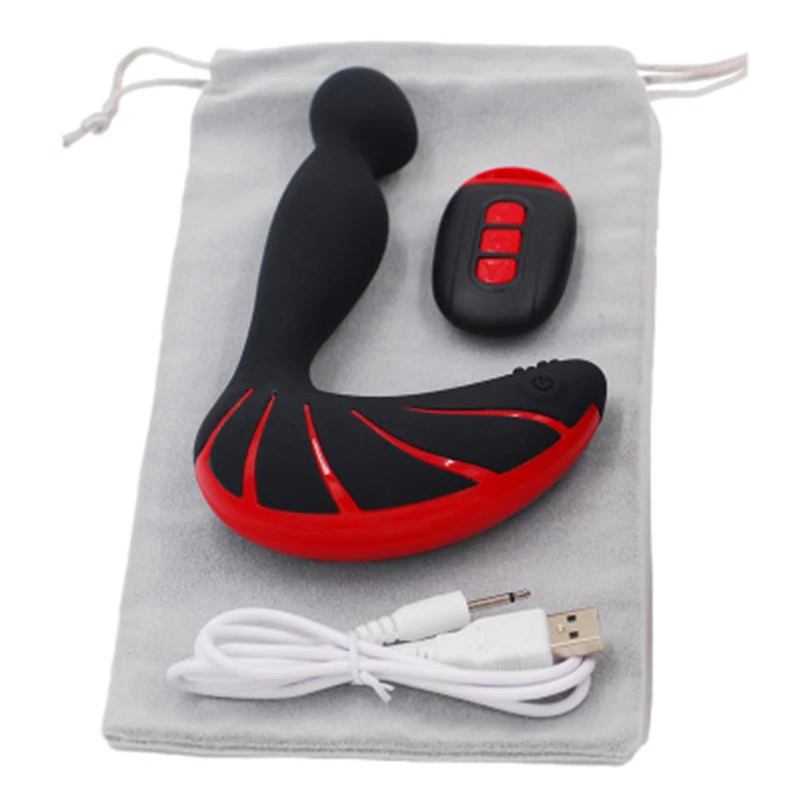 Силиконовый массажер простаты Анальный вибратор стимулятор для мужчин