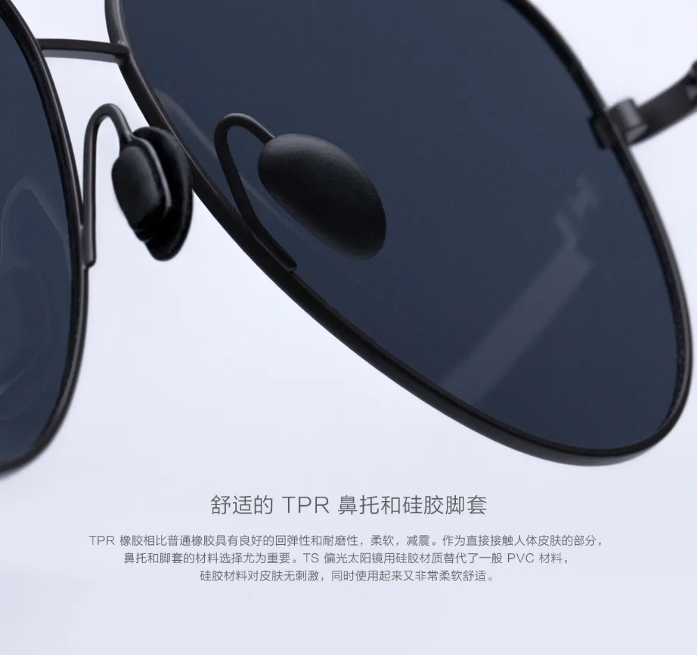Xiaomi Turok Steinhardt TS брендовые нейлоновые Поляризованные Солнцезащитные зеркальные линзы из нержавеющей стали очки с защитой от ультрафиолетовых лучей для путешествий на открытом воздухе для мужчин и женщин