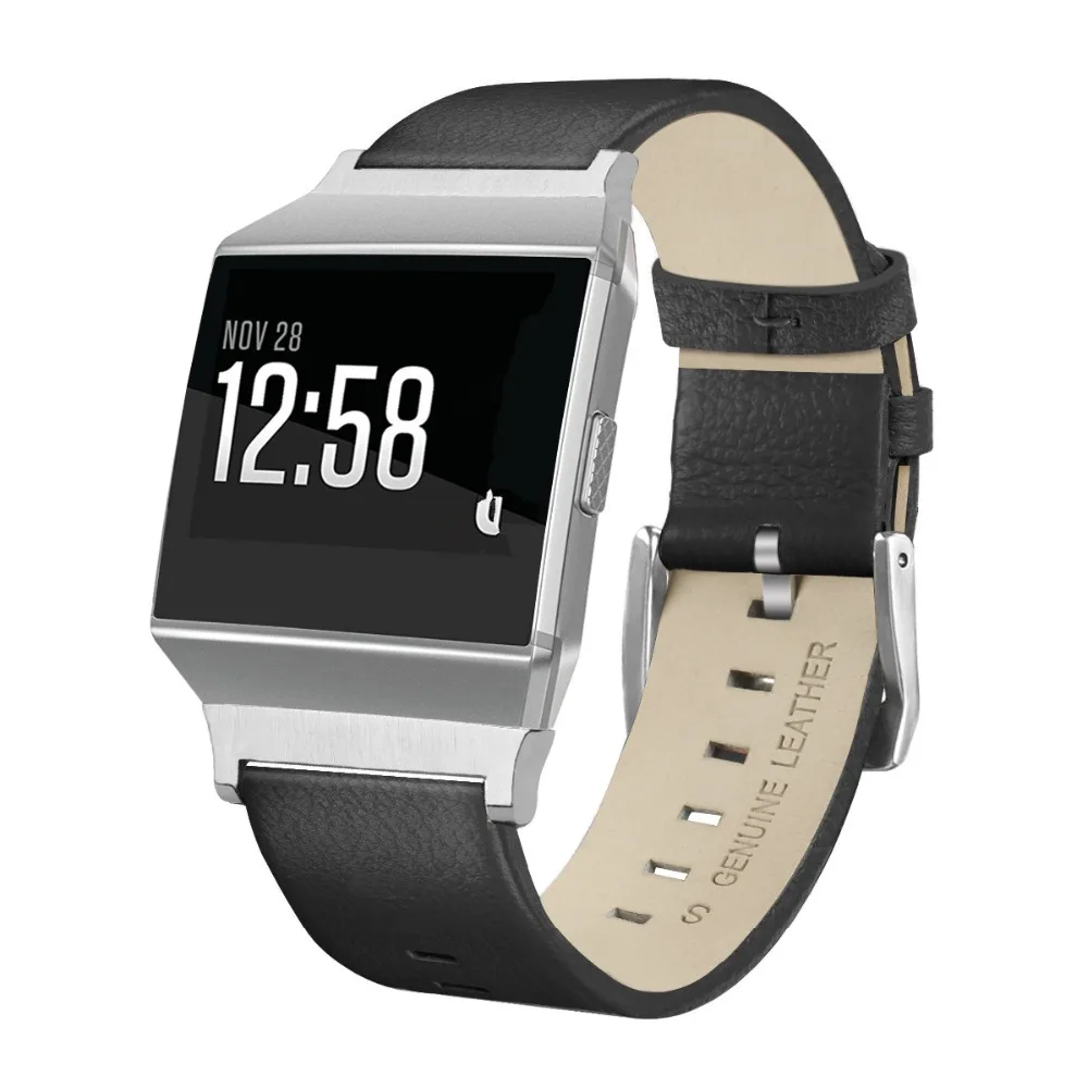 COMLYO кожаный ремешок для часов для Fitbit Ionic наручные умные часы Браслет замена Браслет для Fitbit Ionic ремешок Ремешки для наручных часов
