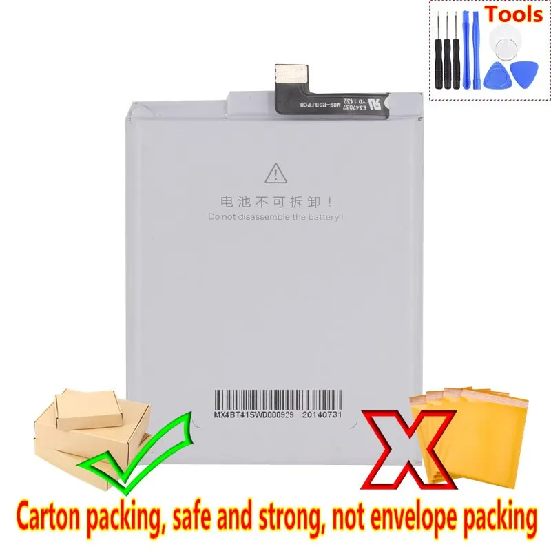 GND 3350 mAh/12.73Wh BT41 сменная батарея для Meizu MX4pro M462 M462U Встроенная литий-ионная батарея литий-полимерная батарея
