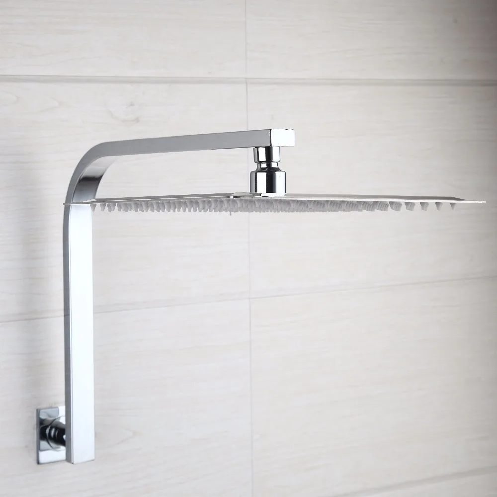 YANKSMART AU 8 &quot10&quot 12 &quotванная комната настенный квадратный дождевик из нержавеющей