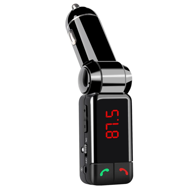 Sikeo Bluetooth Car Kit Mp3 плеер FM передатчик модулятор BC06 с ЖК-дисплей Дисплей Портативный