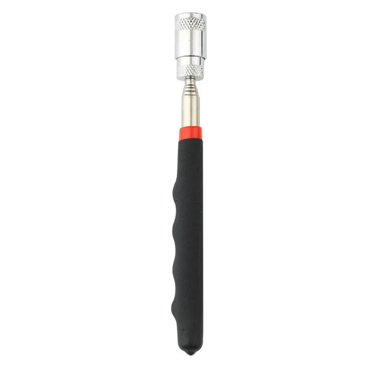 

Magnetic Mini LED Magnet Tool 1pc Telescopic Pick Up Tool For Picking Up Screwdriver Nuts And Bolts Metal Screw Hand Tools