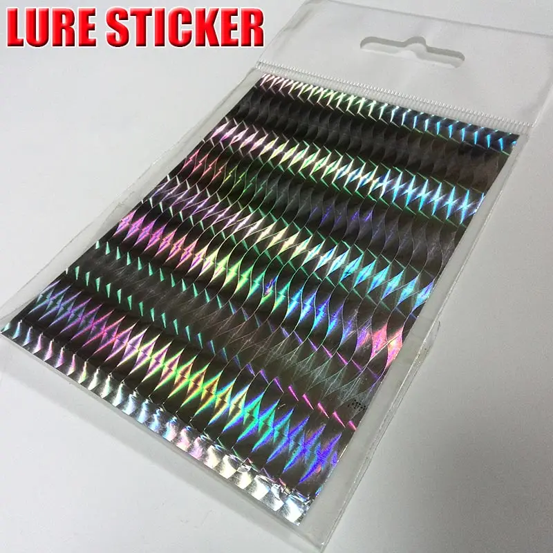 Новый продукт 2018 Горячая наклейка для приманки с многослойным покрытием