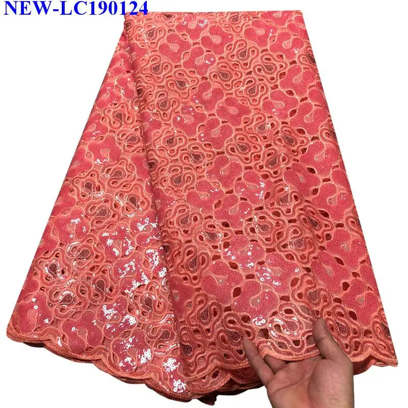 Африканская Тюлевая кружевная ткань 2019 Высококачественная зеленая африканская