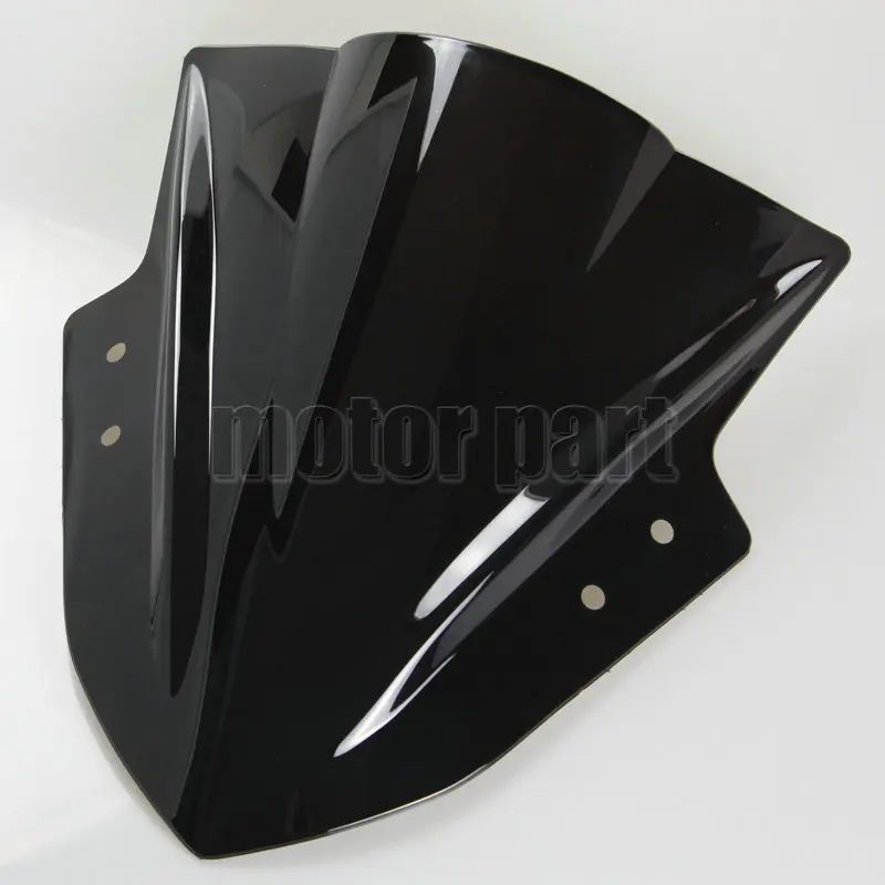 Motorcycle Windshield WindScreen For 2013 - 2015 2016 Kawasaki Ninja 300 EX300 EX 13 14 15 16 Black Iridium Free Shipping | Автомобили и