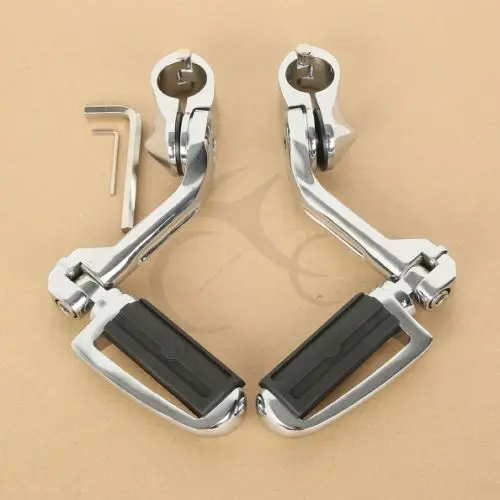 Мотоцикл 32 мм 1 1/4 &quotдлинный угловой шоссе защита двигателя Footpeg для Harley Touring Electra