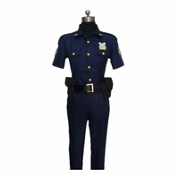 free iwatobi swim club rin matsuoka yamazaki sosuke cosplay costume police uniform full set