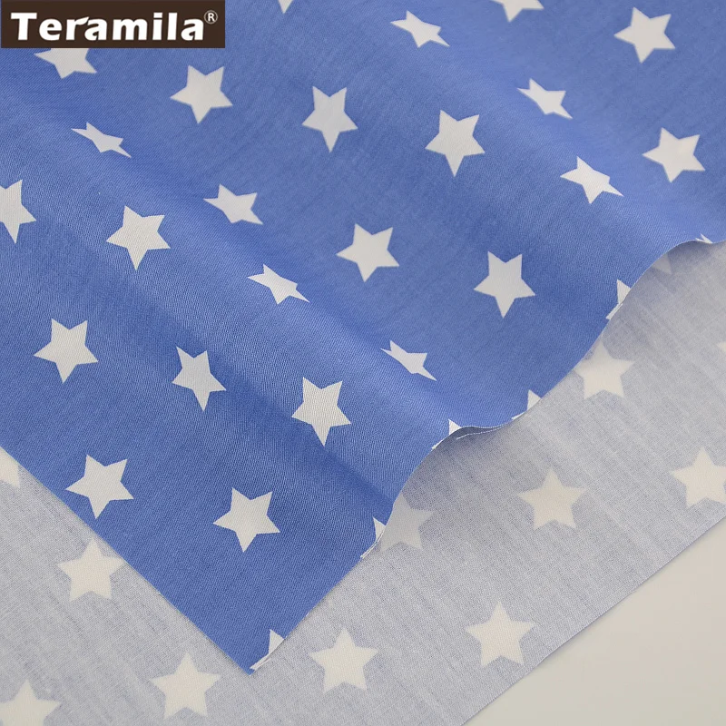 2017 звезд дизайн дневная темно синяя ткань Квилтинг лоскутное шитье для рубашки
