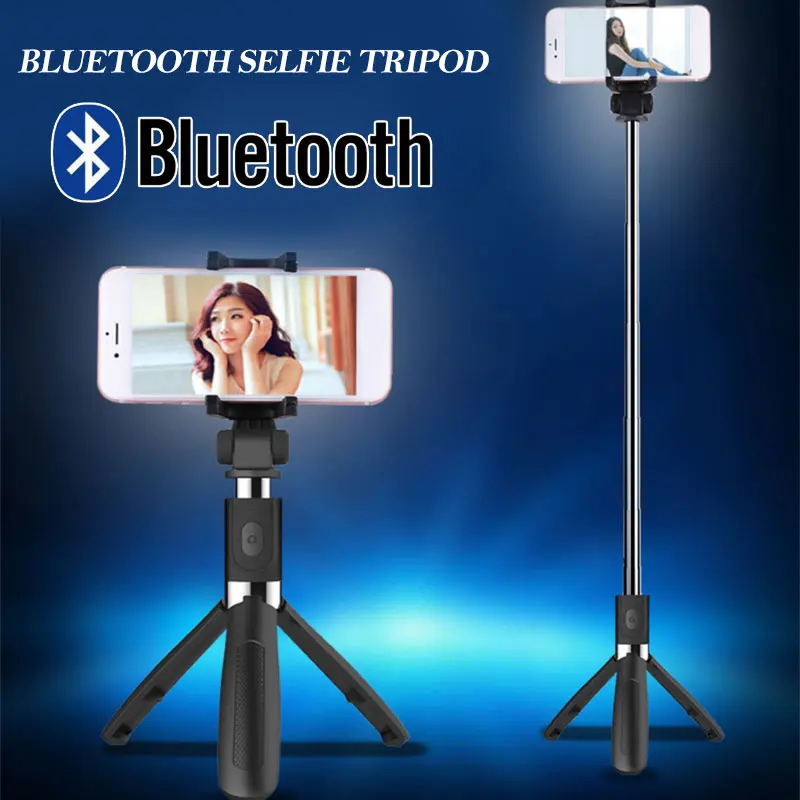 Портативная селфи палка 3 в 1 выдвижная Палка с дистанционным управлением Bluetooth
