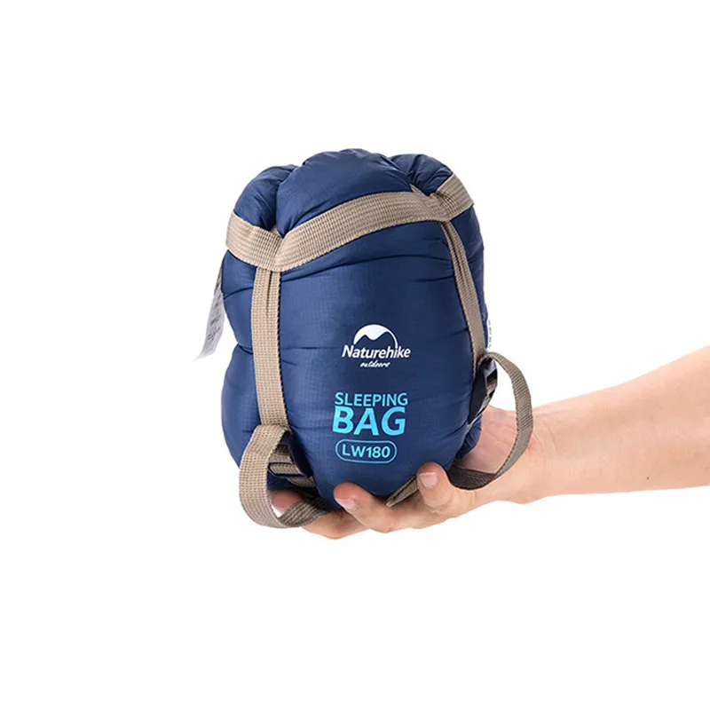 

190*75cm Envelope Sleeping Bag Adult Camping Outdoor Mini Walking beach Sleeping Bags Ultralight Travel Bag Spring Autumn