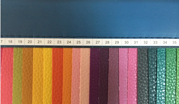 Толще ПВХ галька зернистая кожа носимая и водонепроницаемая кожаная ткань для