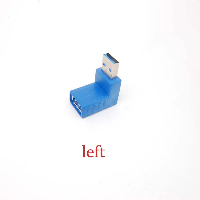 Удлинительный Кабель USB 3 0 A Male-Female вилка адаптера с левым углом 90 градусов новинка