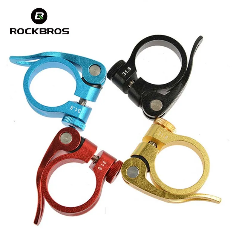Велосипедные подседельные штыри RockBros зажимы 31 8 мм/34 9 мм из алюминиевого сплава