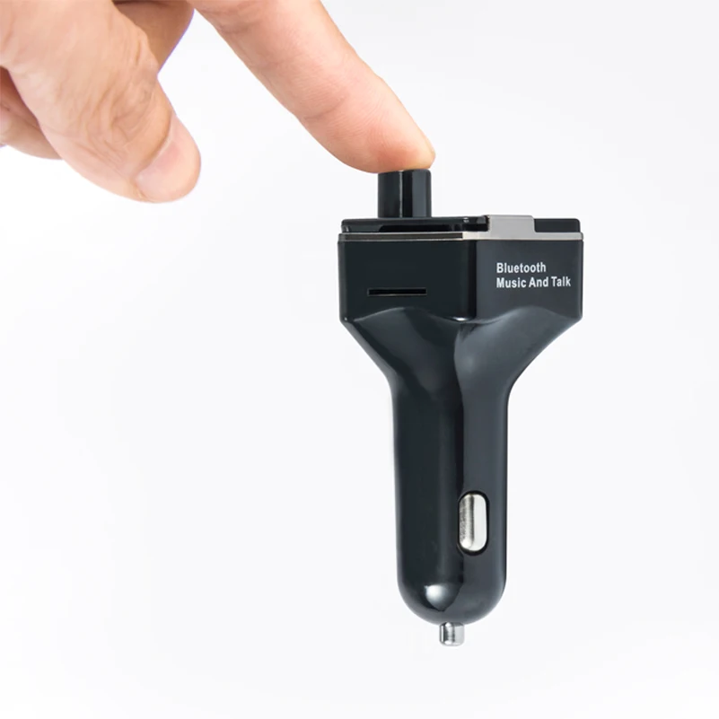 Bluetooth передатчика громкой связи гарнитура для авто fm-модулятор Автомобильный