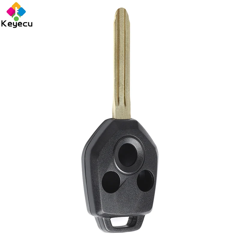 Корпус дистанционного ключа KEYECU 3 кнопки и Keyway B110 FOB для Subaru Forester Legacy Impreza Outback STI WRX