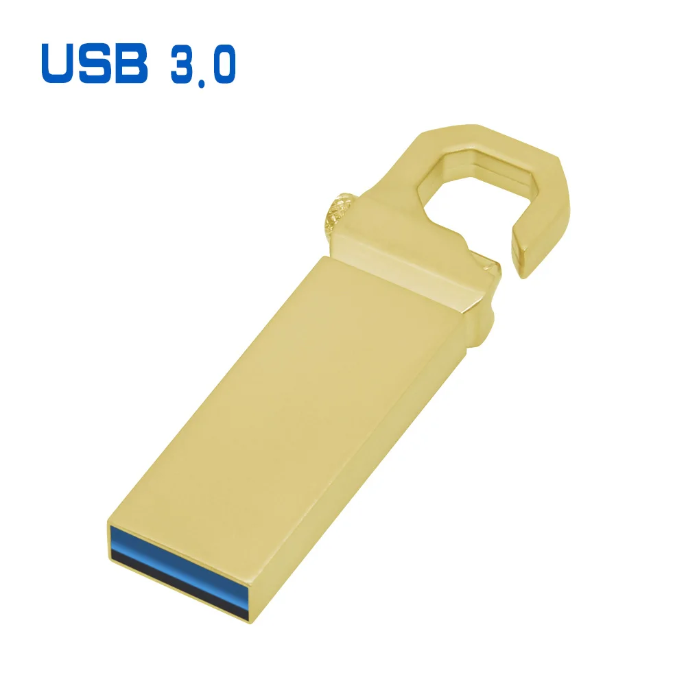gold Usb флеш-накопитель с логотипом на заказ, 128 ГБ, 64 ГБ, 32 ГБ, металлический накопитель hp, 16 ГБ, 8 ГБ, бизнес-подарок,, Usb более 10 шт - Цвет: gold