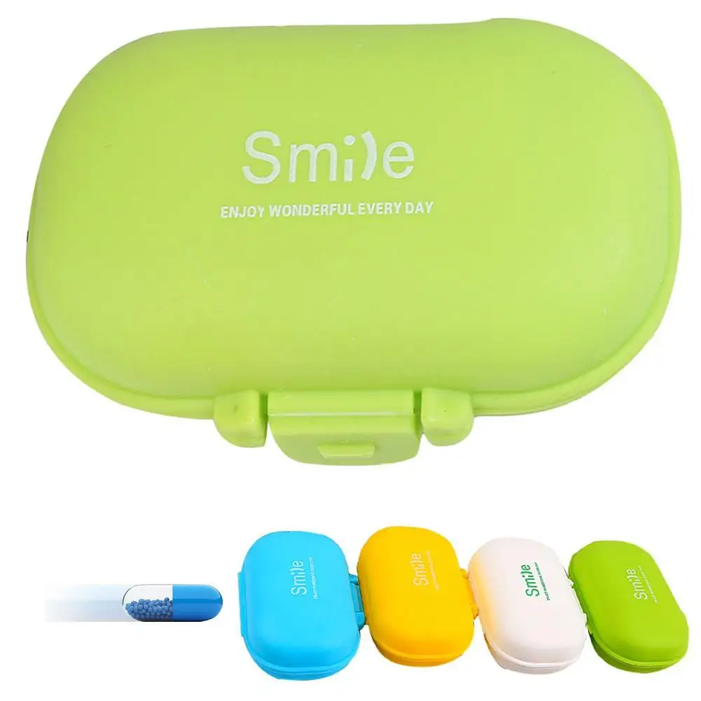 Дорожный портативный контейнер для таблеток хранения таблеток|Таблетницы и