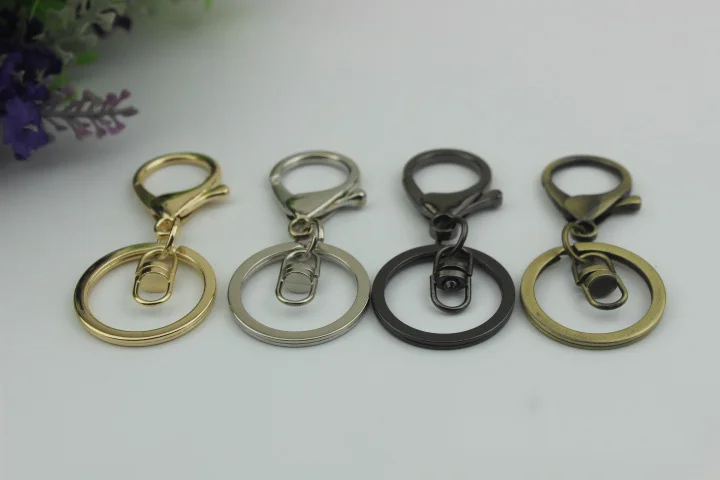 Meetee 2 шт. металлический брелок для ключей O & 8 кольцо пряжки DIY сумки брюки куртка
