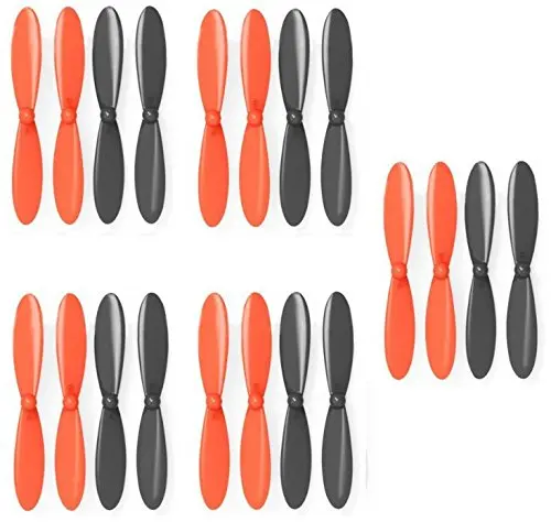 EBOYU (TM) 80 шт Hubsan X4 H107C H107L H107D пропеллеры лопасти наборы реквизита пропеллер набор RC