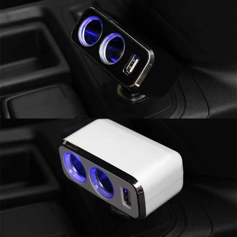 Новый вращающийся планшетофон для автомобиля 12 24 В USB разветвитель
