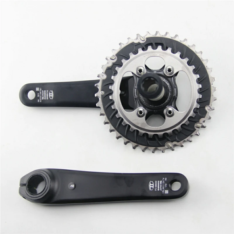 SHIMANO DEORE XT FC M8000 HOLLOWTECH II кривошипная система 2x11 Speed 28 38T 170 мм 175 мм|Шатун и передняя