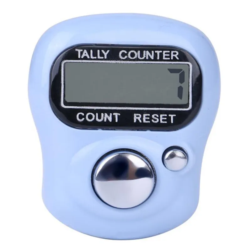 CARPRIE цифра цифровой ЖК-электронный палец ручной кольцо Вязание Ряд Tally счетчик Спорт DE12