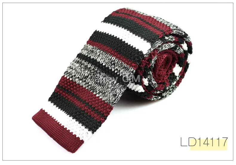 Mens Knit ties New Casual Skinny Knit Neckties For Wedding Evening Party Gravata Slim Tie for Man Knitted Neck Tie