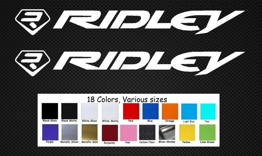 Набор стикеров для велосипеда Ridley 2 шт. DH MTB TR Freeride Dirt Стайлинг автомобиля |