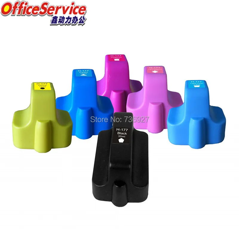 Картридж для струйного принтера HP 177 hp 177XL подходит Photosmart C5180 C5183 D6100 C7100 C6100 C5100 8200