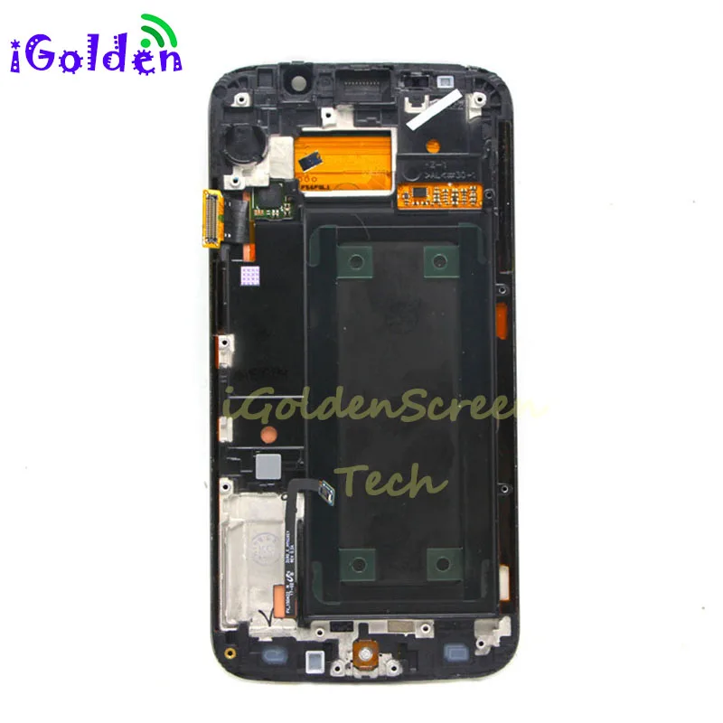 100% протестированный 5 1 ''SUPER AMOLED дисплей для SAMSUNG Galaxy S6 edge LCD G925 G925I G925F сенсорный