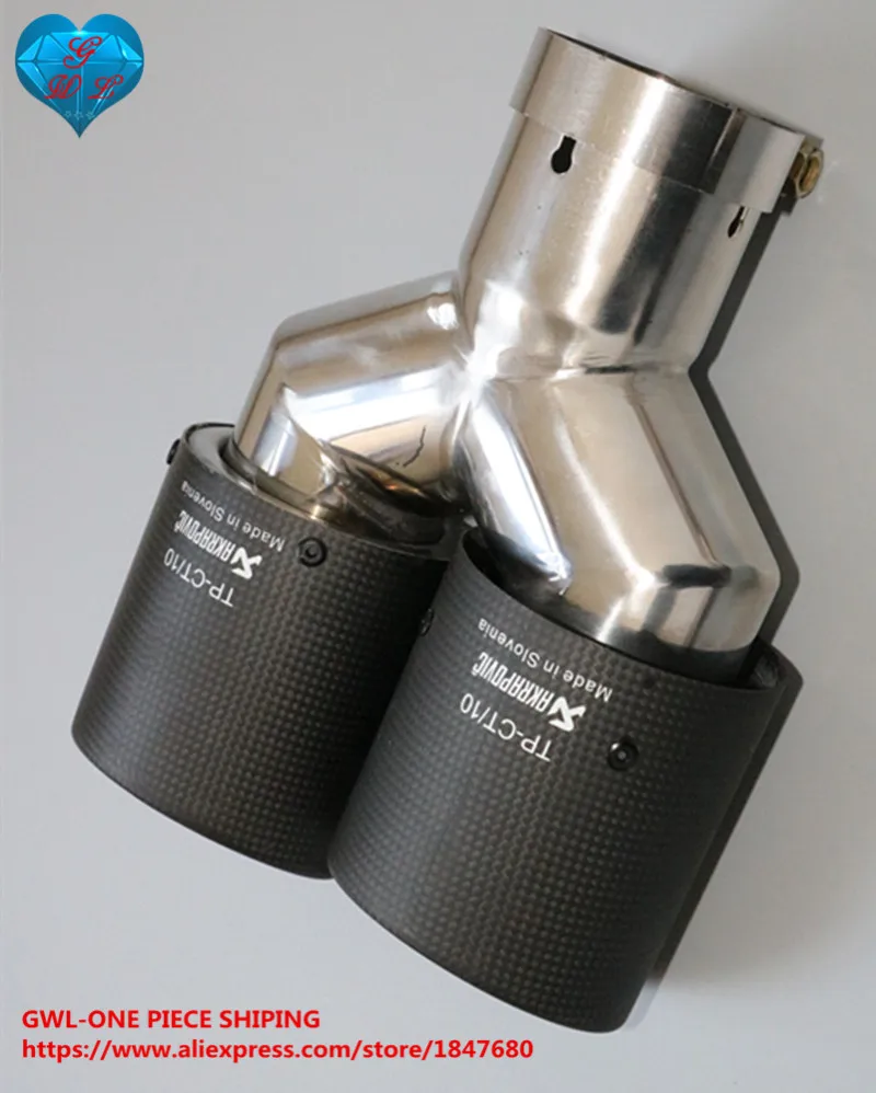 Продажа с фабрики y Стиль глушитель автомобиля модифид Насадка На выхлопную