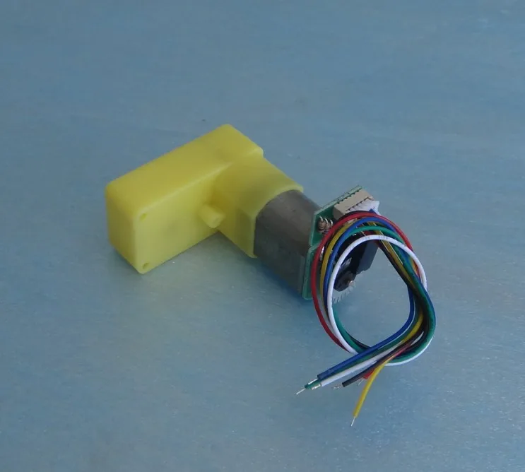 Двигатель 1:48 TT с фазовым кодовым датчиком редуктор поворотом 30 линий Arduino