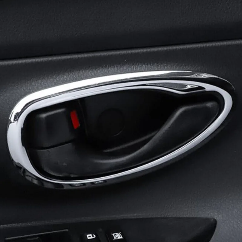 Tonlinker чехол на внутреннюю дверную ручку автомобиля для Toyota Vios/Yaris 2014 18