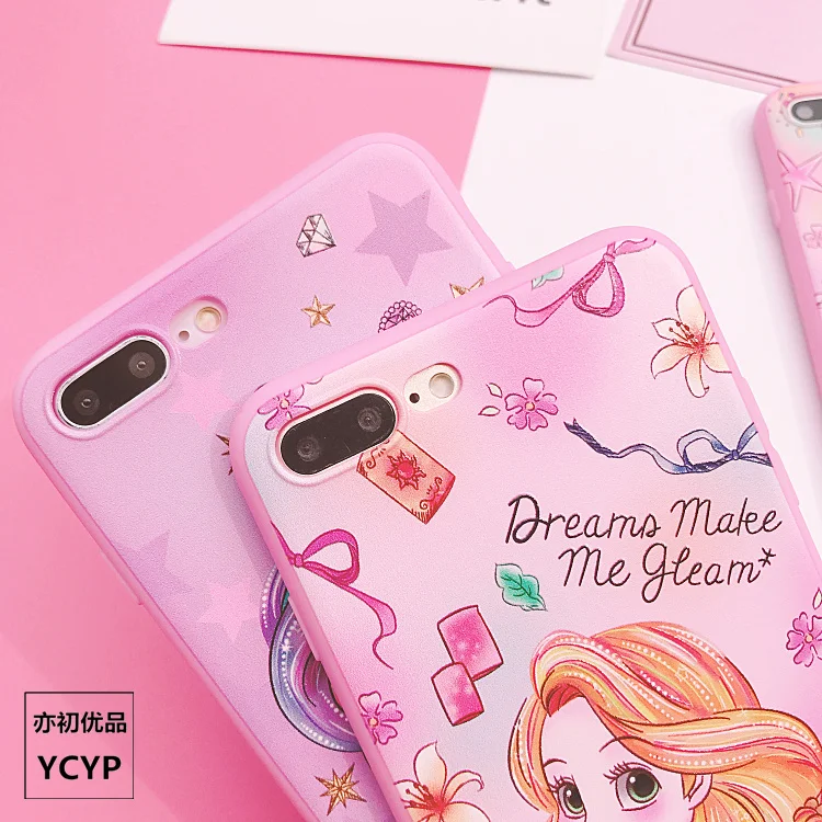 Для iphone XS Max милый Cardcaptor Sakura задний Чехол+ пленка для экрана из закаленного стекла, Девушка Мягкий чехол для iphone X XR 6 7 8plus