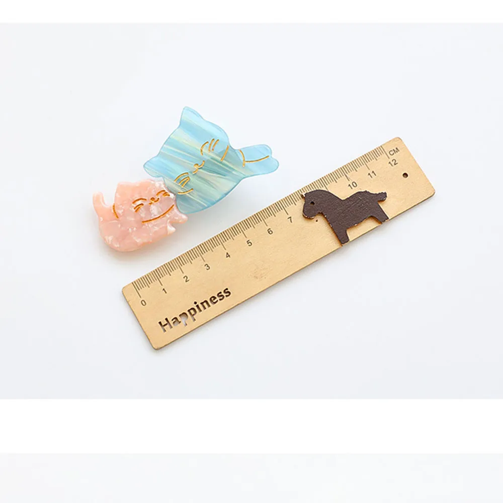 Новинка японская уксусная кислота милая Женская мини заколка для волос с