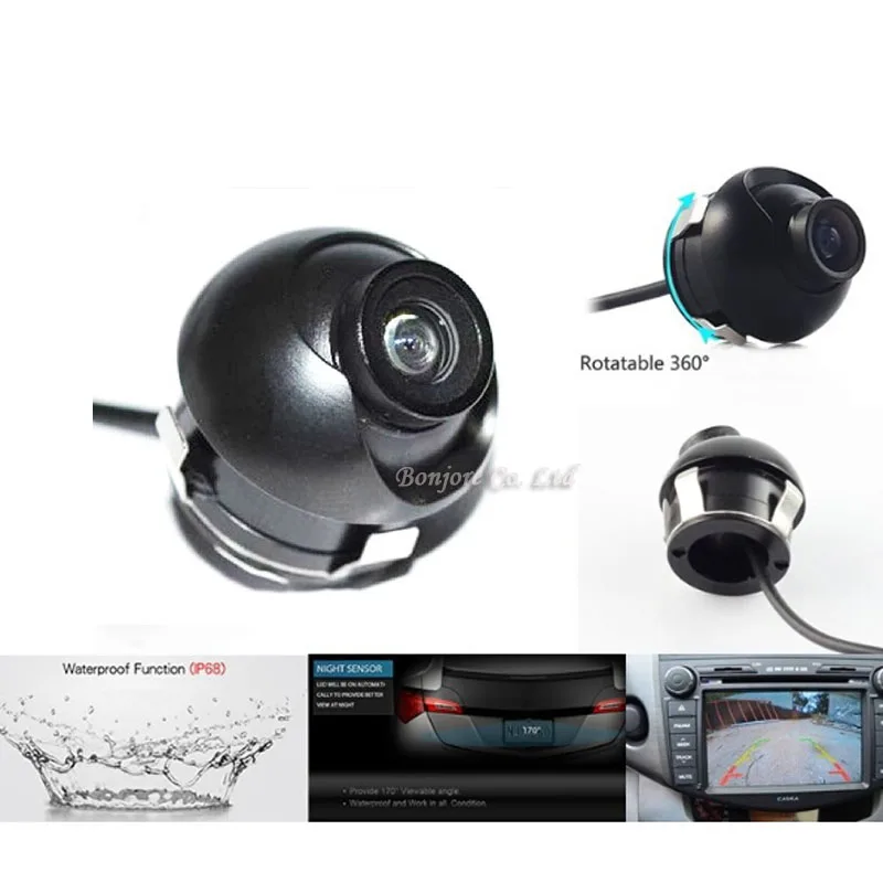 Автомобильная камера заднего вида Koorinwoo водонепроницаемая с углом обзора 170