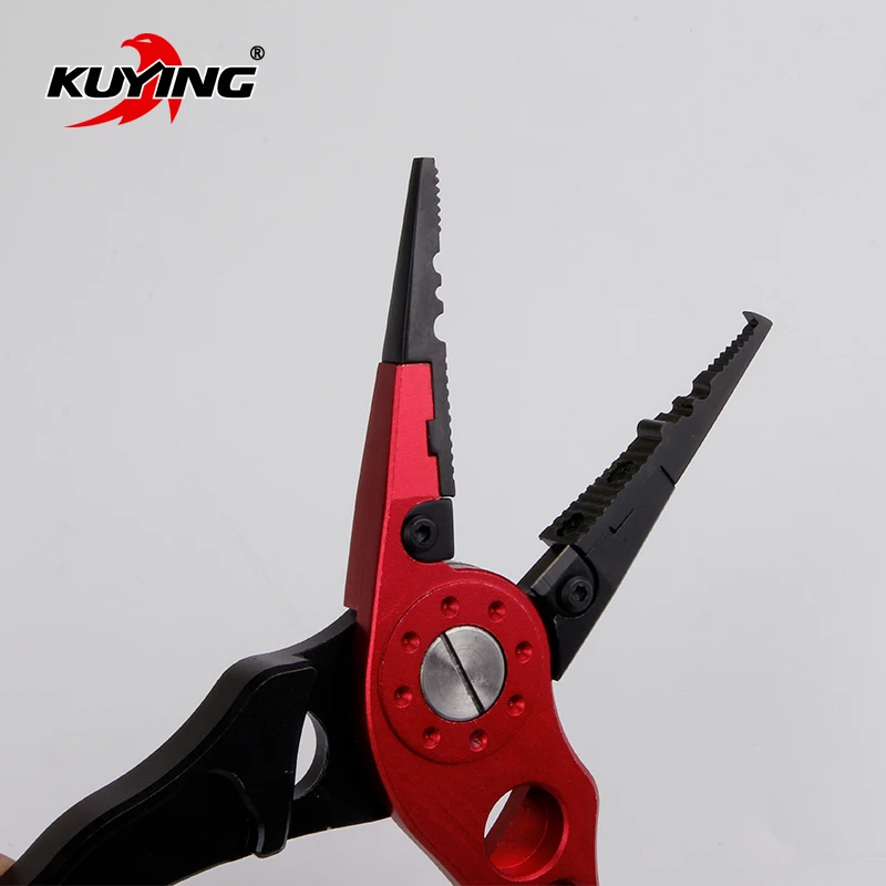 KUYING 128g супер легкие многофункциональные рыболовные плоскогубцы инструмент