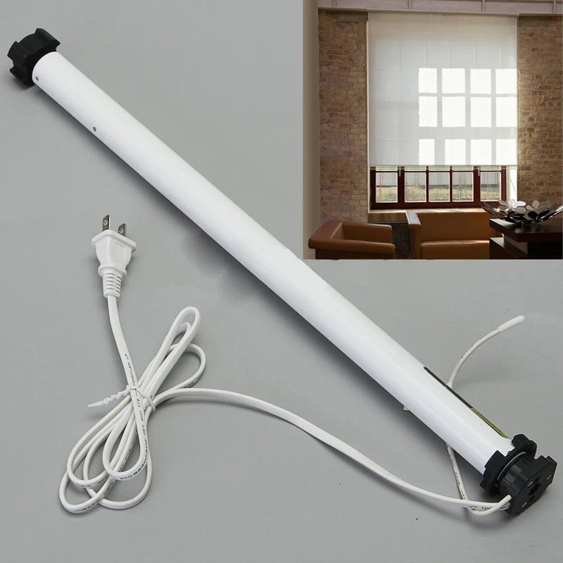 

1 set AC 100-240V Electric Electric Roller Shade Motor Tubular Remote Control