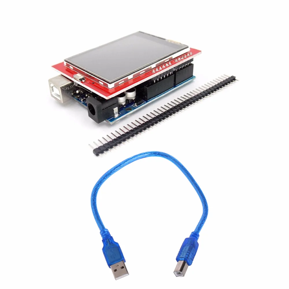 UNO R3 MEGA328P плата с 2 4 дюймов TFT сенсорный ЖК дисплей экран модуль для