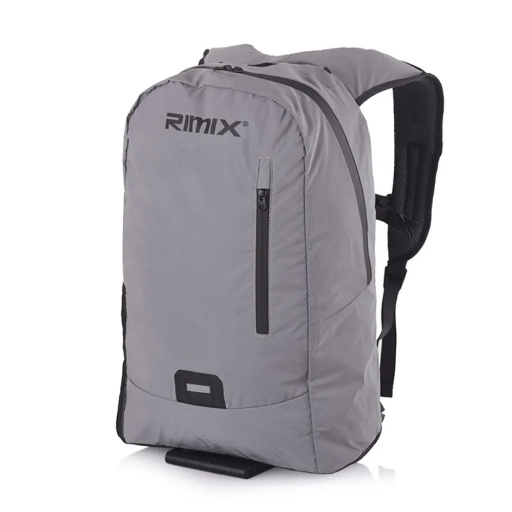 Дорожный рюкзак RIMIX из 100% отражающей ткани с мягким корпусом легкий водостойкий