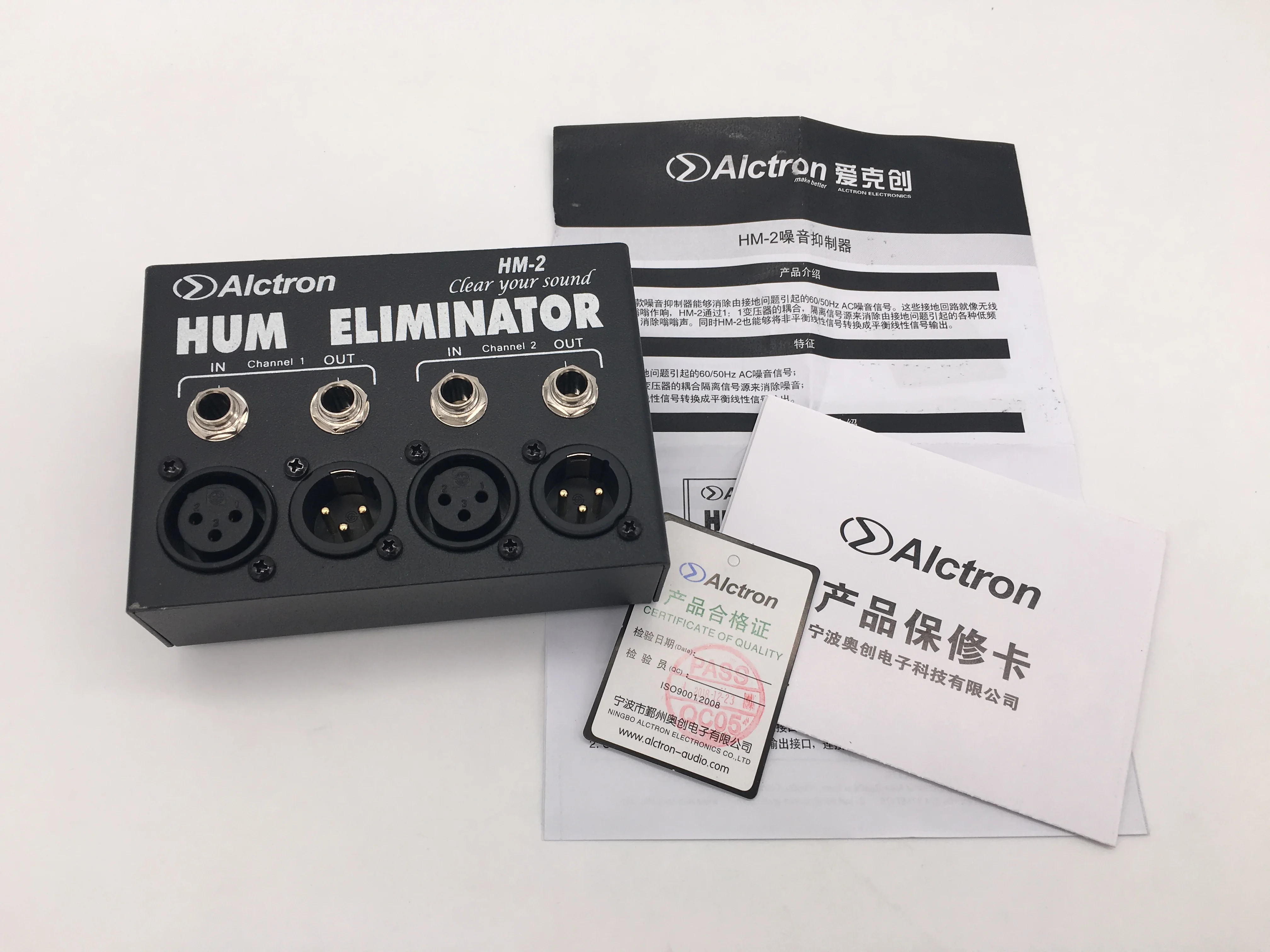 Alctron HM 2 hum eliminator для снижения шума профессиональной студии звукозаписи гостиной