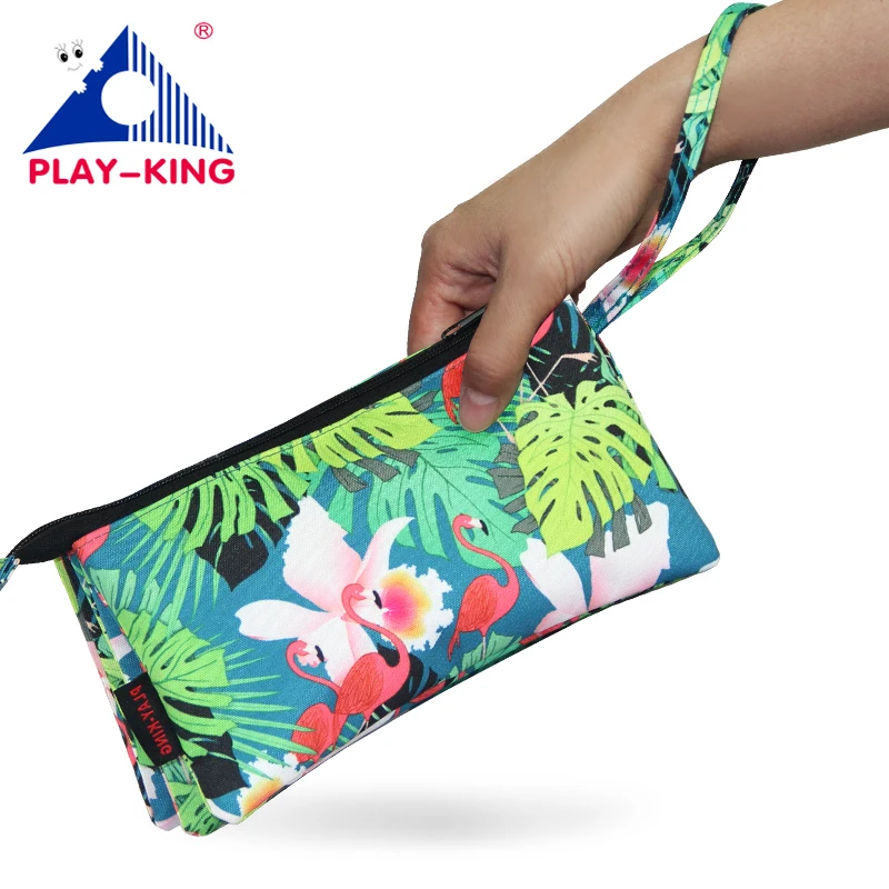 Playking, женские косметички, косметичка, чехол с разноцветным рисунком, чехлы для путешествий, дамская сумочка, женские косметички
