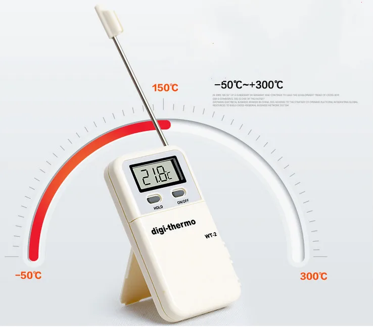 Электронный цифровой термометр инструменты гидрометр мясо еда зонд кухня