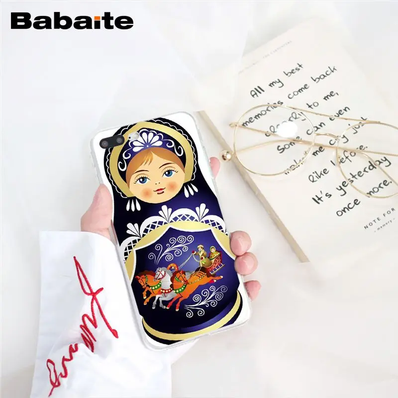 A11 Babaite милые русские куклы матрешка чехол для телефона чехол для iphone 11 Pro 11Pro Max 8 7 6 6S Plus X XS MAX 5 5S SE XR - Цвет: A11