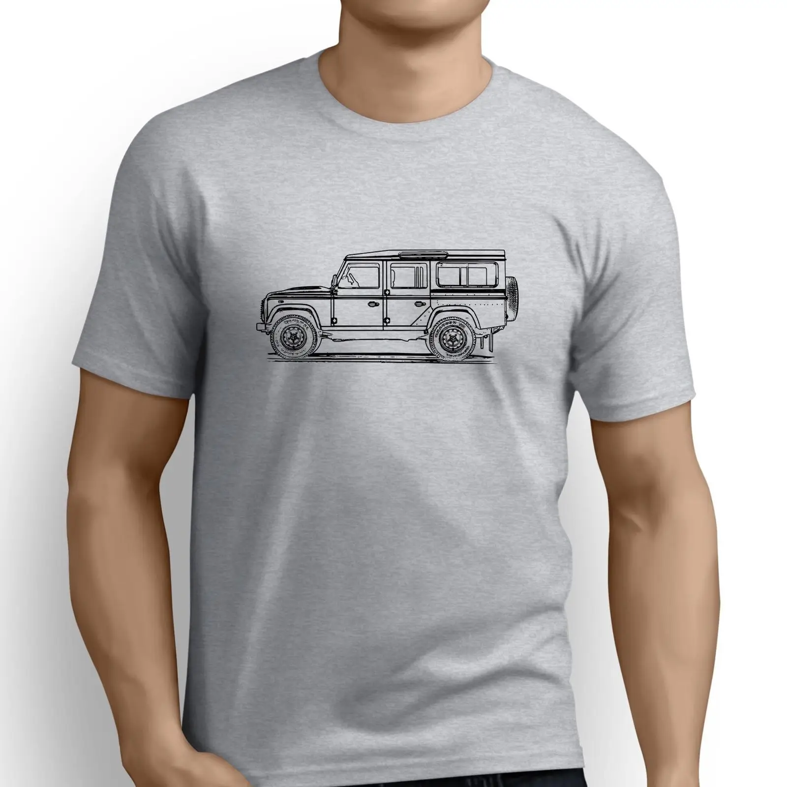 

Brand Summer Men Cotton Clothing High Quality Custom British Car Fans 110 Inspired Car A3D Print Tshirt