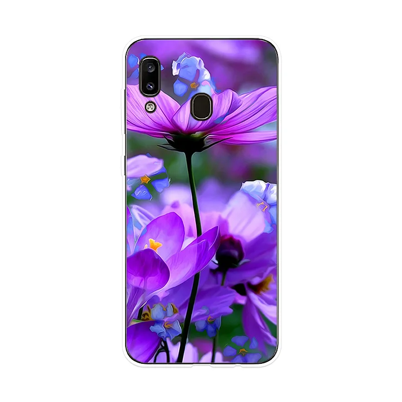 Силиконовый чехол Romance для Sumsung Galaxy A10 A20 A20E A30 A40 A50 A60 A70 A80 телефона M10 M20 M30 |
