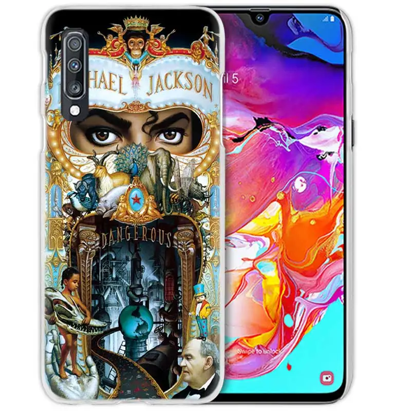05 Майкл Джексон танца чехол для samsung Galaxy A50 A70 A20e A40 A30 A20 A10 A8 A6 плюс A9 A7 Жесткий Прозрачный поликарбонатный чехол для телефона чехол - Цвет: 05