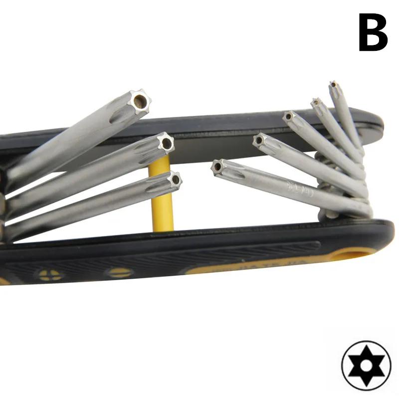 Набор отверток из хромированного ванадиевого сплава складные